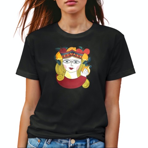 T-shirt cotone unisex Ceramiche De Simone per Giusina Regina Rossa T-shirt cotone unisex Ceramiche De Simone per Giusina Regina Rossa